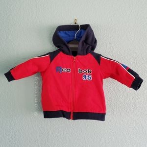 Reebok (Baby) | Front Logo Full Zip-Up Hoodie